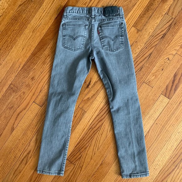 Levi's Gray 510 Skinny 14 Regular Boy's Jeans - Picture 6 of 7